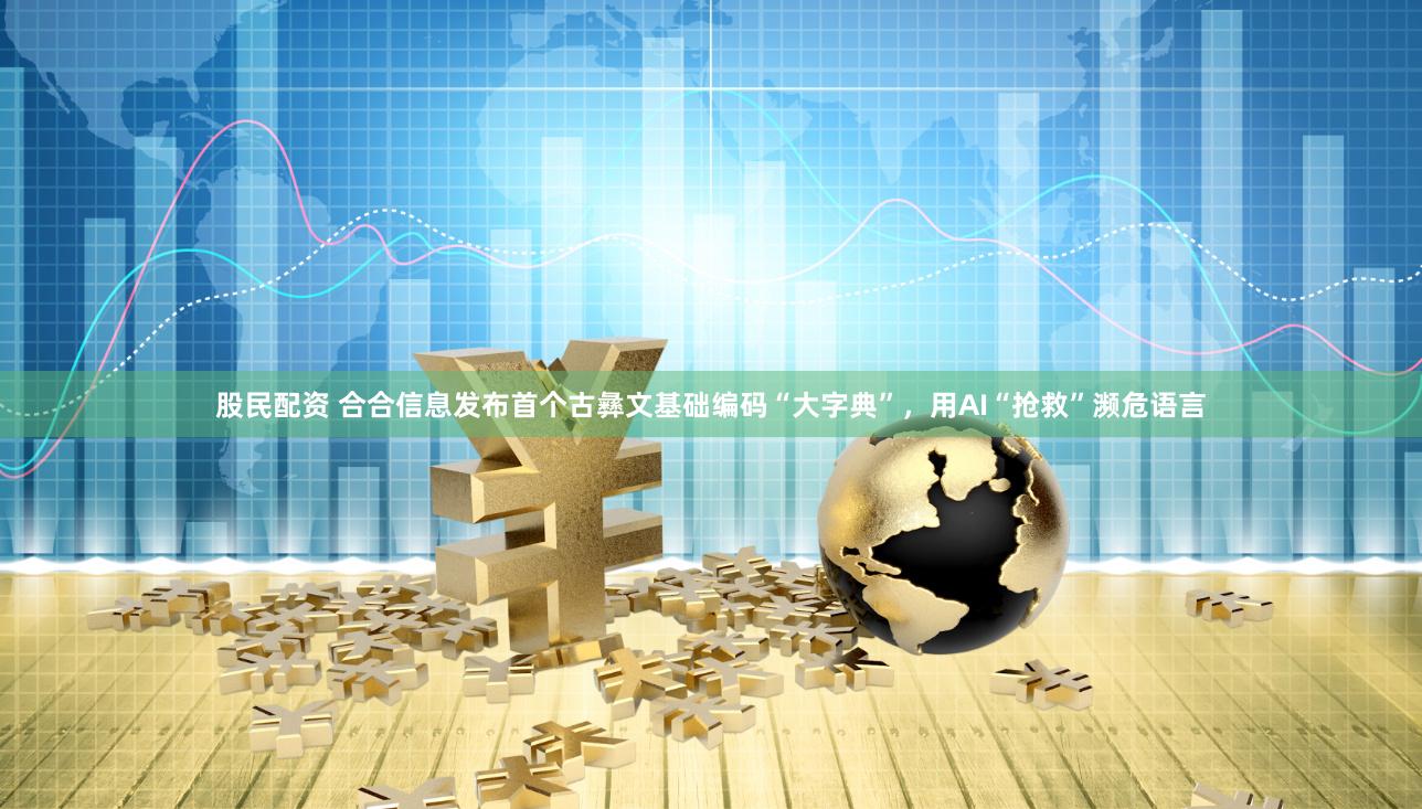 股民配资 合合信息发布首个古彝文基础编码“大字典”，用AI“抢救”濒危语言