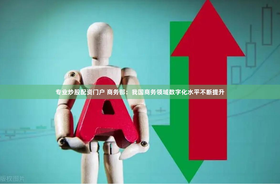 专业炒股配资门户 商务部：我国商务领域数字化水平不断提升